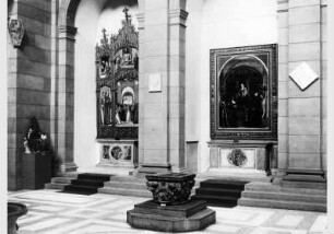 Blick in die Basilika des Kaiser-Friedrich-Museums