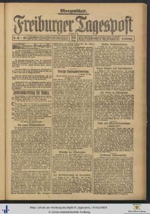 22.10.1919 (Morgenblatt)