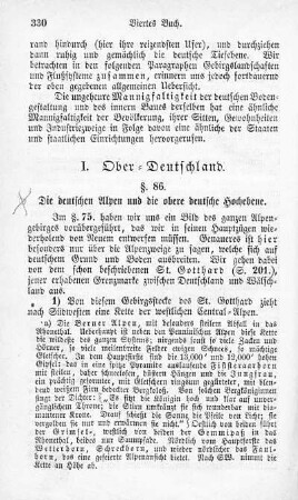 I. Ober-Deutschland