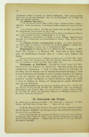 Die Niederlande und Belgien