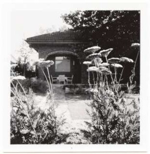 Garten Hügelmann, Berlin-Kaulsdorf: Wohnhaus Loggia