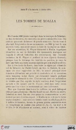 3.Ser. 6.1895: Les tombes de Moalla