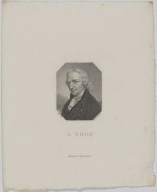 Bildnis des I. Bode