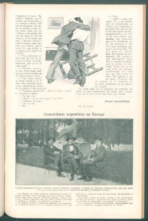 Concertistas argentinos en Europa