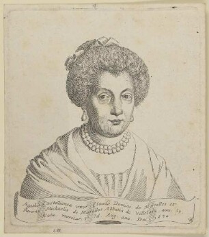 Bildnis der Agatha Castillionea