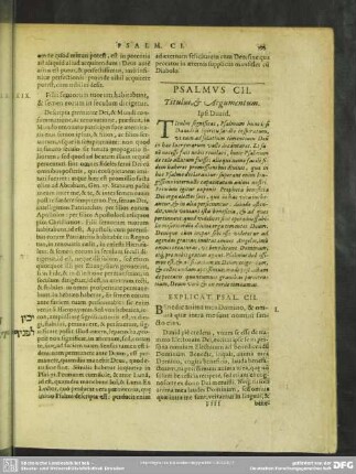 Psalmus CII