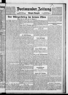 Dortmunder Zeitung. 1874-1939