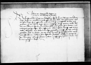 Schriften betr. Graf Ulrichs V. Fehde mit Jörg von Wenkheim.