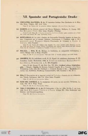 Spanische und Portugiesische Drucke (Nr. 314-321)