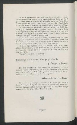 Aniversario de "La Nota"
