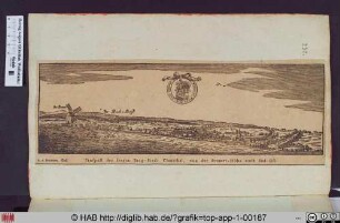 Prospect der freyen Berg-Stadt Clausthal, von der Bremer-Höhe nach Süd-Ost