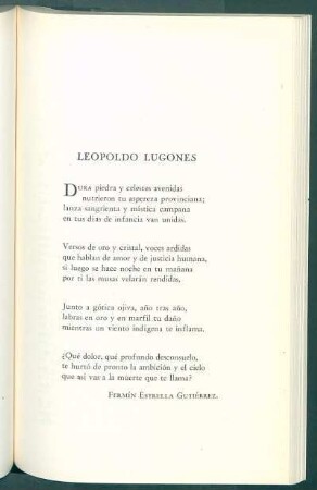 Leopoldo Lugones