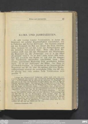 Klima Und Jahreszeiten.