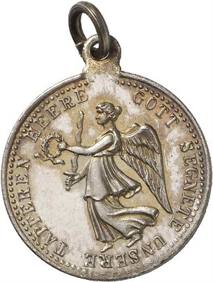 Kube, Rudolf: Siegesmedaille (Siegespfennig) 1914 Combles