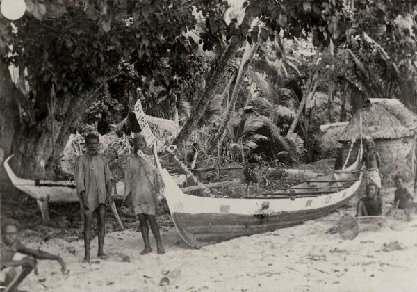 "Un "mon" ou bateau indigène"