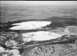 Mechernich, Bergbau: Tagebau Bachrevier von Nordwesten