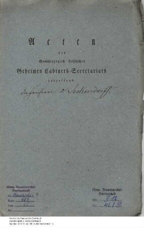 Seckendorf, (Freiherren v.)