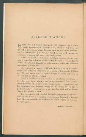 Alfredo Bianchi