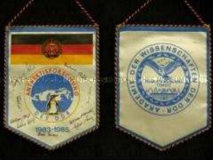 Wimpel der Antarktisforschung der DDR
