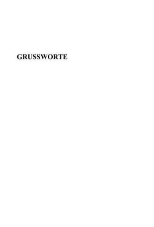 11-72, Grußworte