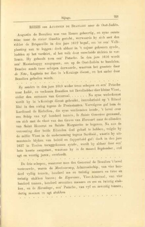 Reize van Augustin de Beaulieu naar de Oost-Indien