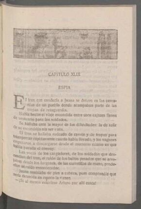 Capítulo XLIX - Espía