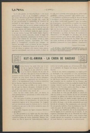 Kut-El-Amara - La caida de Bagdad