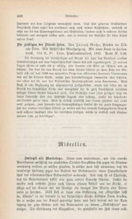 460-464 Miscellen