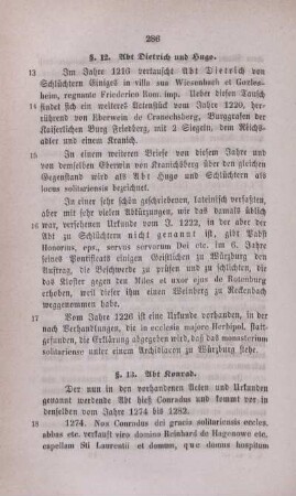 §. 13. Abt Konrad.