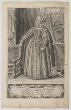 Bildnis der Elisabetha Princeps Hassiae