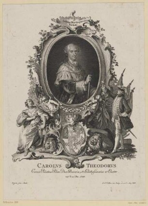 Bildnis des Carolvs Theodorvs