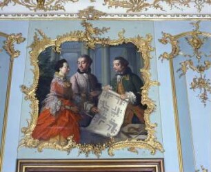 Supraportenzyklus mit den Freien Künsten — Die Architektur