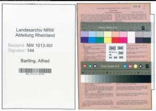 Entnazifizierung Alfred Bartling , geb. 21.01.1899 (Ingenieur)