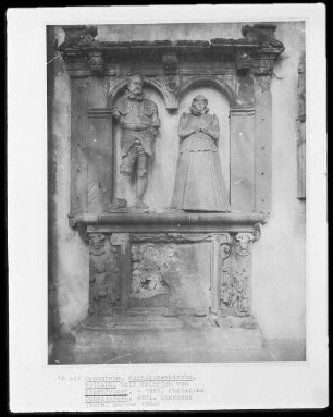 Grabmal für Wolf Heinrich von Sturmfeder und seiner Frau