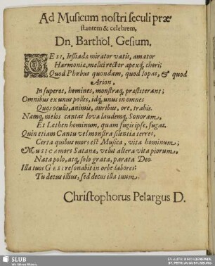 Ad musicum... [Epigramme]