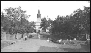 Dubitz. Blick n. d. Dubitzer Kirchlein