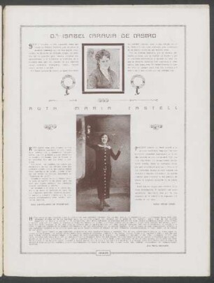 D.a Isabel Caravia de Castro - [Necrología]