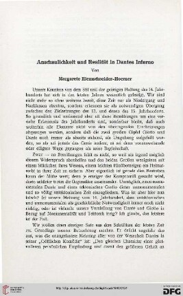 34: Anschaulichkeit und Realität in Dantes Inferno