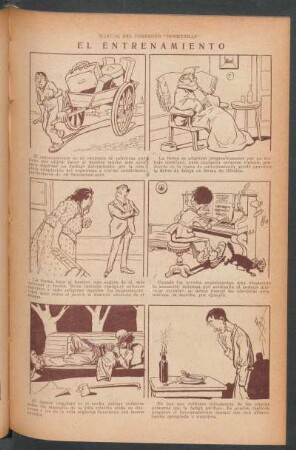 El entrenamiento - [Cómic] : Manual del perfecto "sportsman"