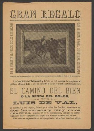 Gran regalo - [Publicidad por suscripciones]
