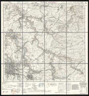 Meßtischblatt 5046 : Freiberg, 1938 : Freiberg. - Umdr.-Ausg., aufgen. 1909, hrsg. 1911, bericht. - 1:25000. - Leipzig, 1938. - 1 Kt.