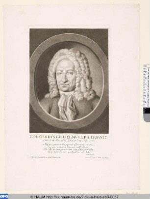 Gottfried Wilhelm von Leibnitz