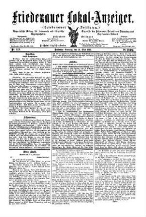 Nr. 113, 14.05.1911