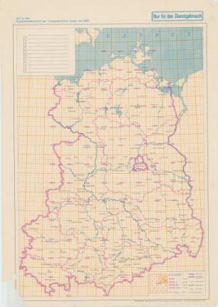 Topographische Karte 1:10.000  1973 (Ausgabe für die Volkswirtschaft)