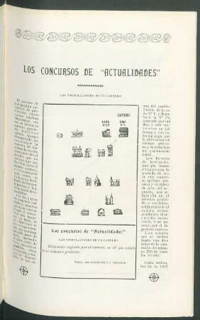 Los concursos de "Actualidades"