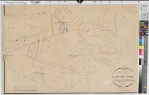 Haltern (Haltern), Teilung der Lavesumer Mark, Bl.1 Brouillonkarte