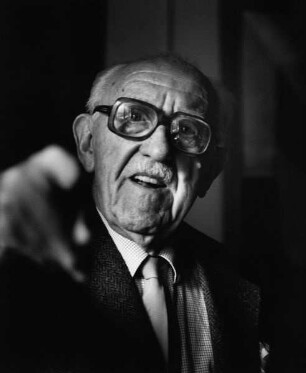 Halldór Laxness (1902-1998 ; isländischer Schriftsteller, Literaturnobelpreisträger). Reykjavik, 1992
