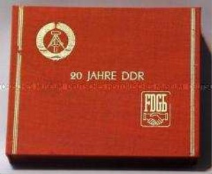 Kassette zum 20. Jahrestag der DDR (leer)