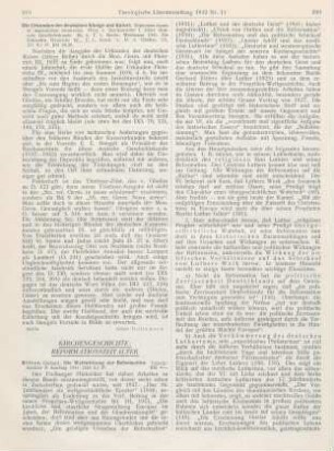 319-321 [Rezension] Ritter, Gerhard, Die Weltwirkung der Reformation