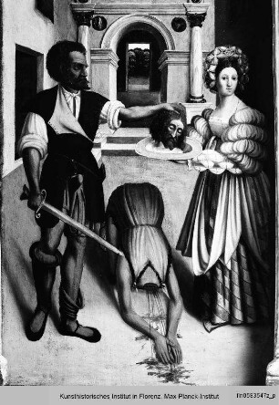 Szenen aus dem Leben Johannes' des Täufers : Die Enthauptung Johannes' des Täufers